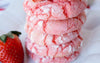 Strawberry Crinkle Cookie